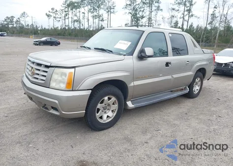 2002 Cadillac Escalade Ext Standard из США, поврежденный, VIN 3GYEK63N32G256068